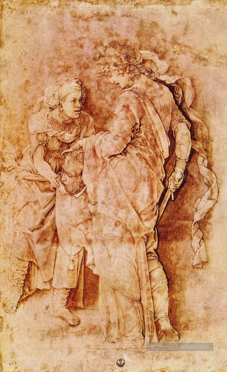 Judith à la tête d’Holopherne Renaissance peintre Andrea Mantegna Peintures à l'huile